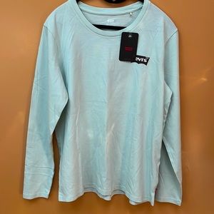 Levi’s cotton long sleeve shirt, sz L